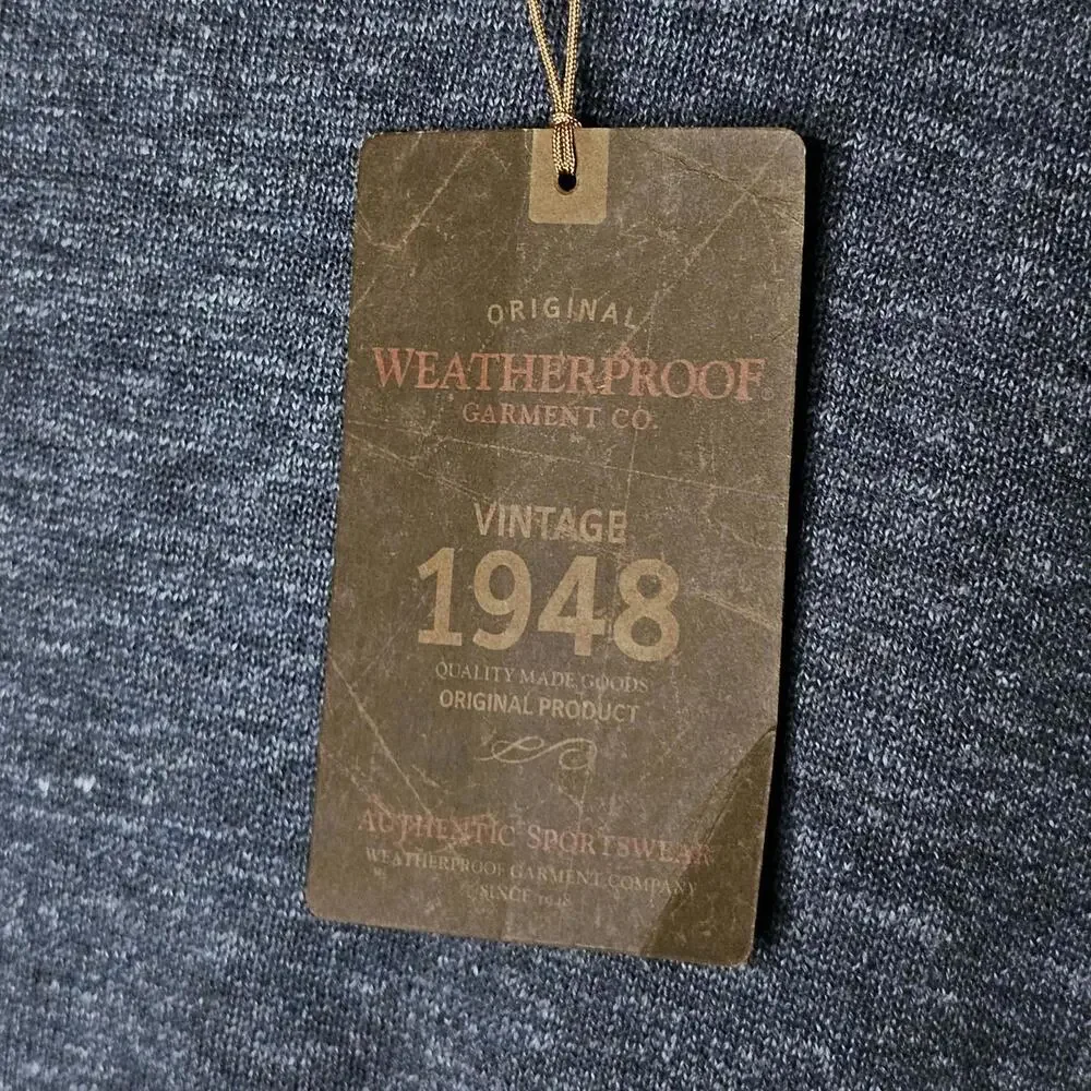 NWT Weatherproof Men's Blue Sweater Size Medium